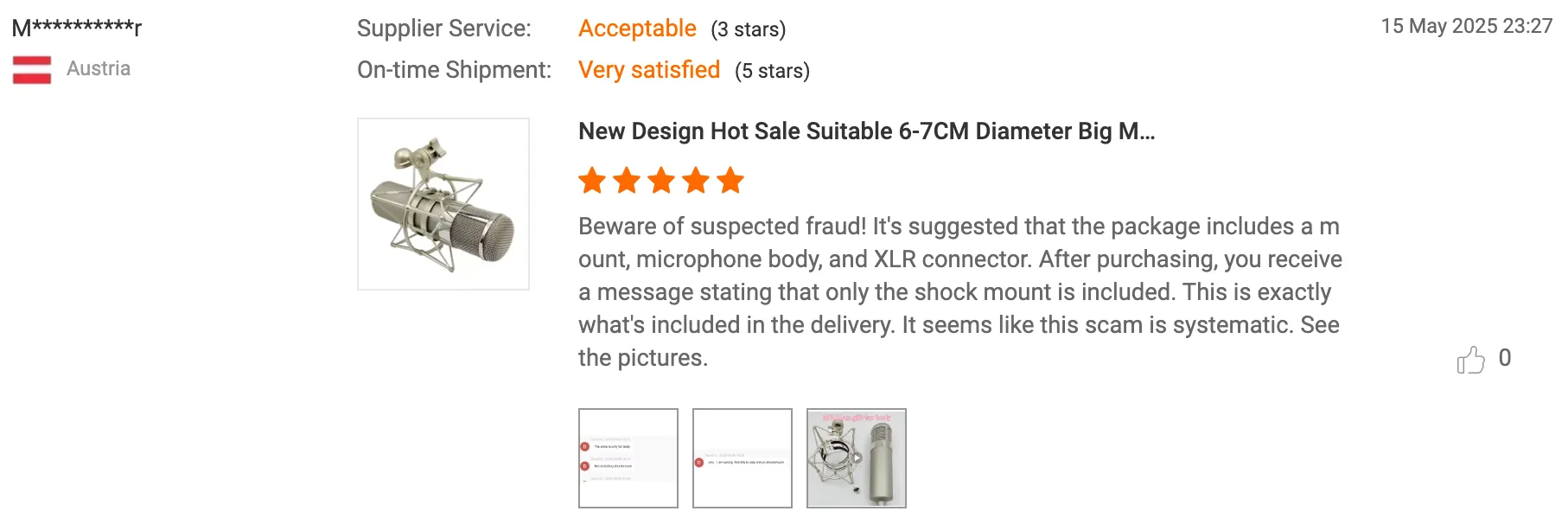 11 u47 shock mount body