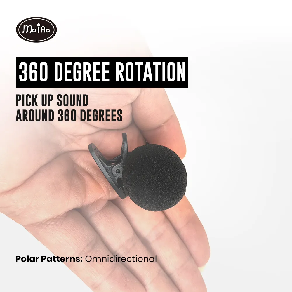 48v headset condenser microphone｜xlr interface｜for streaming, recording & camera