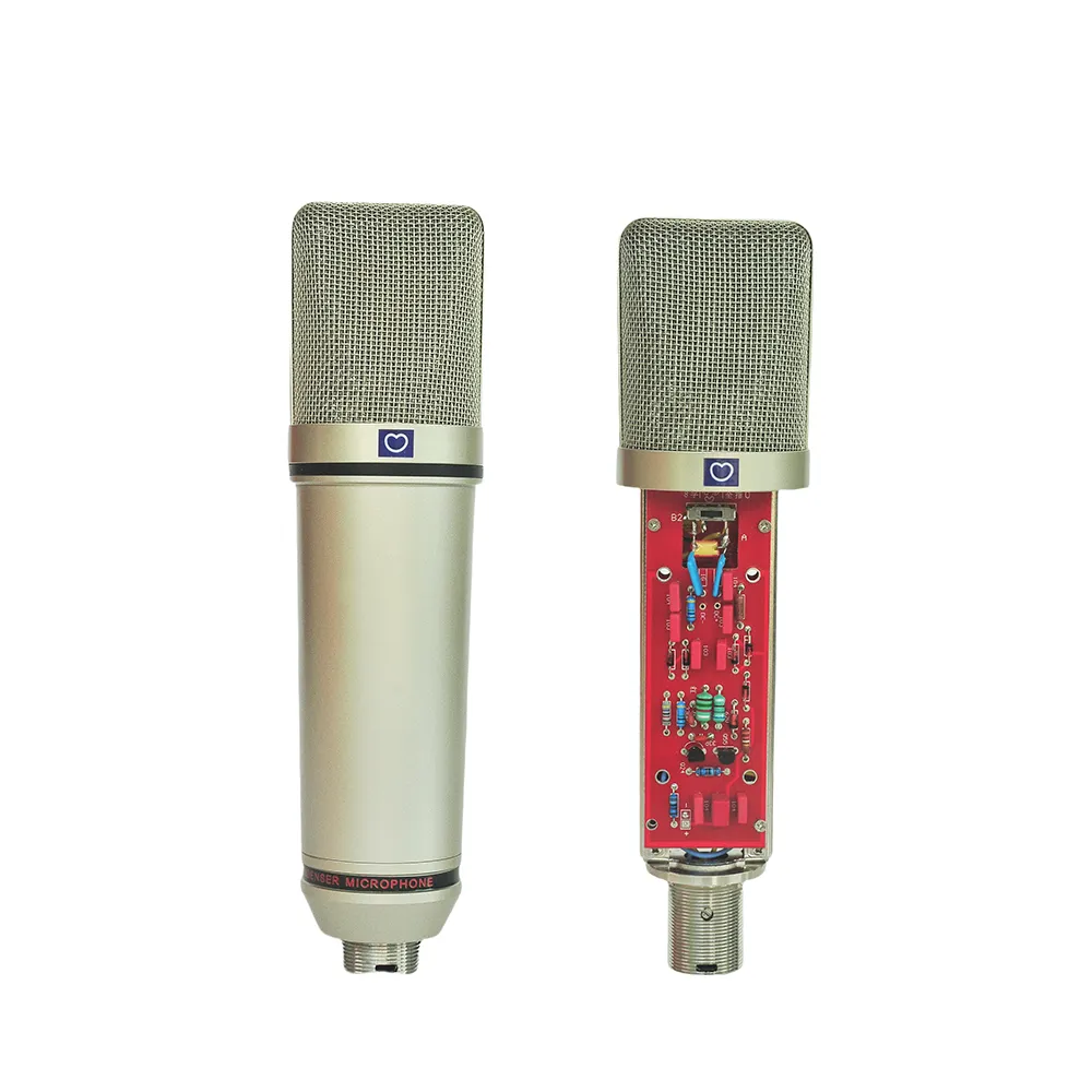 Hand Made Cardioid Condenser Microphone with 34mm Capsule