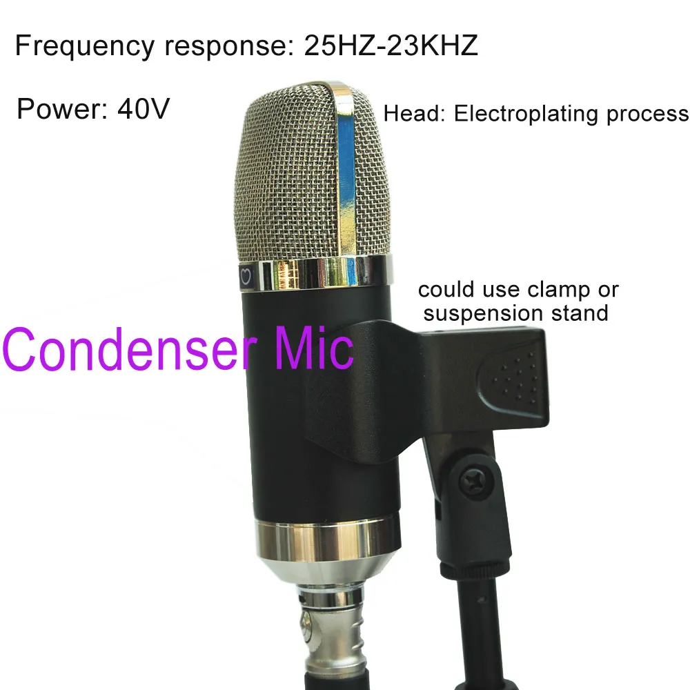 Omnidirectional Recording Condenser Microphone
