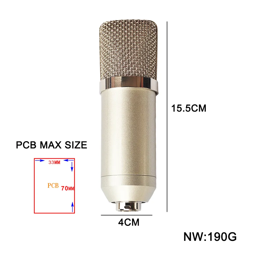 Stainless Steel Mic Casing