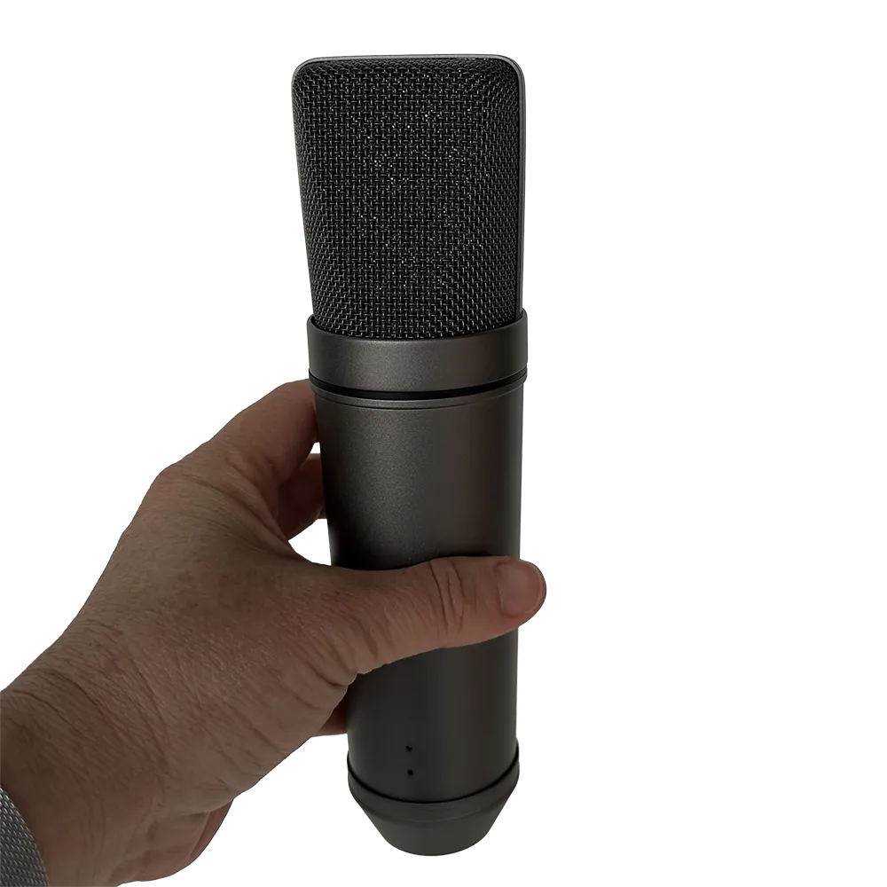 Black U87 microphone body Black U87 microphone body