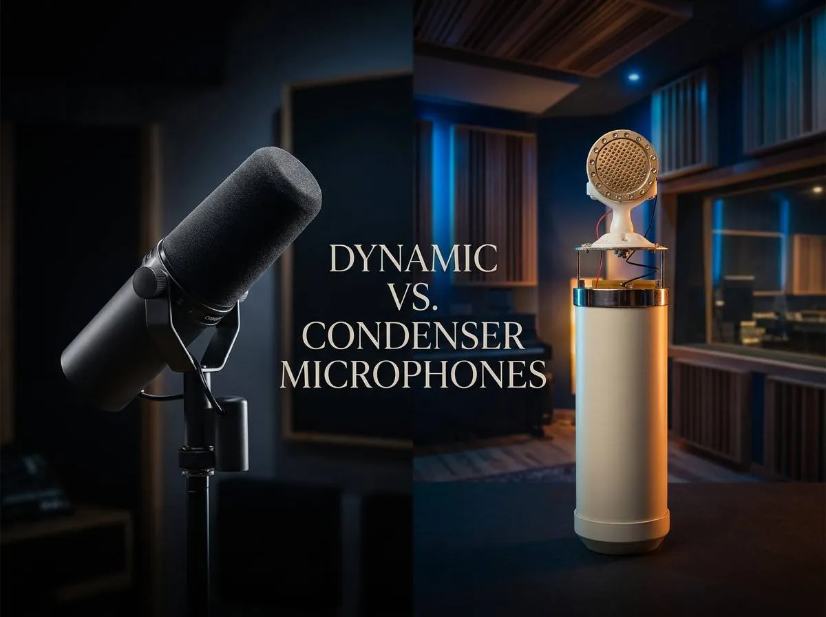 Dynamic vs. Condenser Microphones