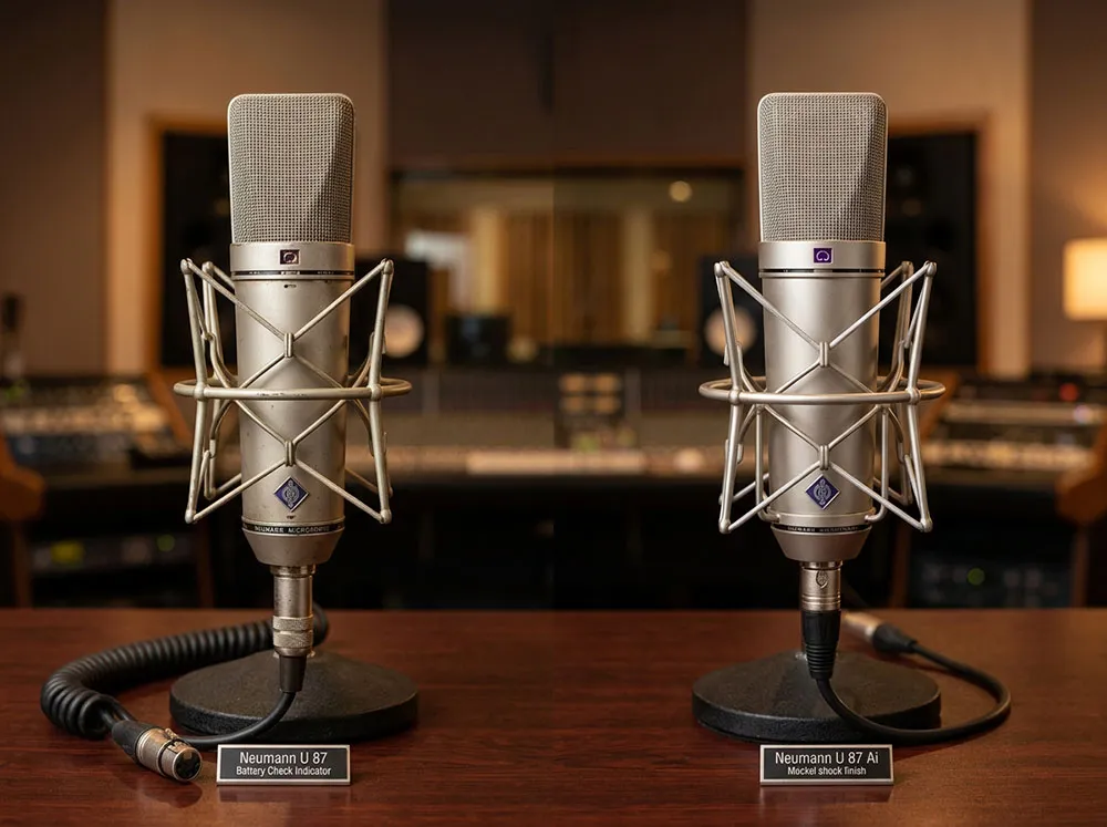 Vintage Neumann U 87 (U 87 i) vs. Modern U 87 Ai