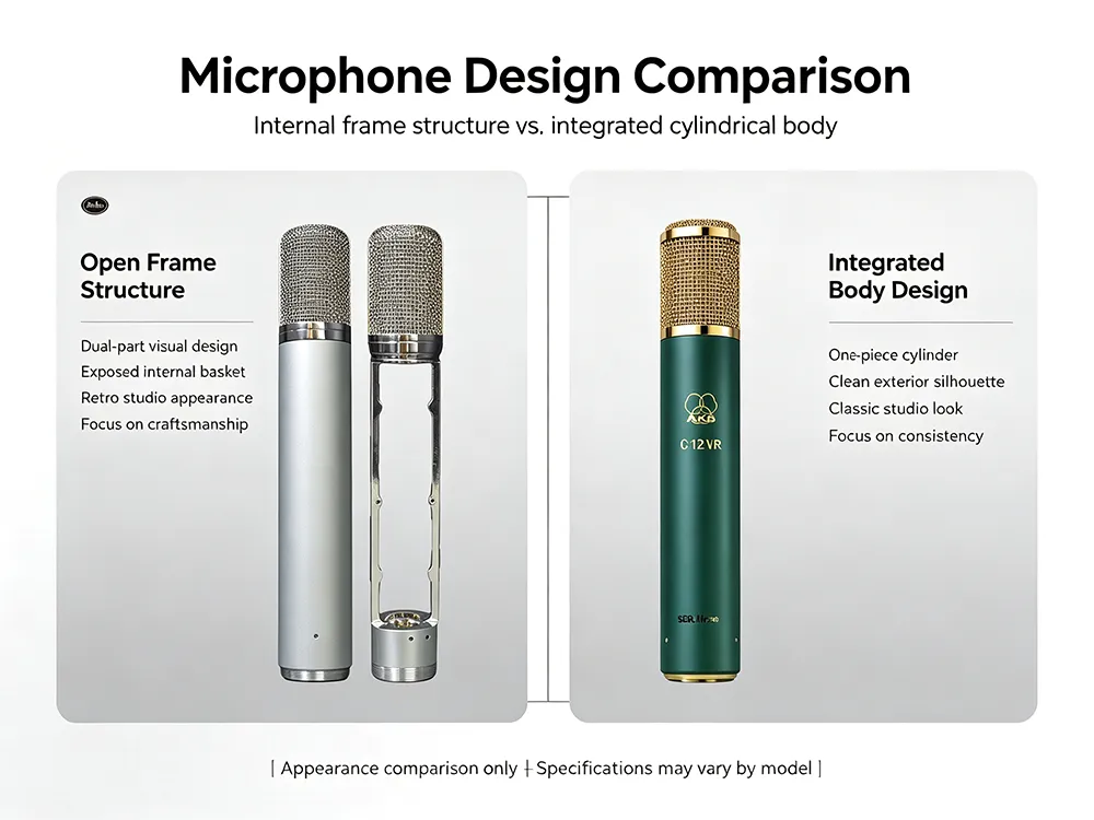 AKG C12 VR vs. DIY C12 Microphone Body Kit